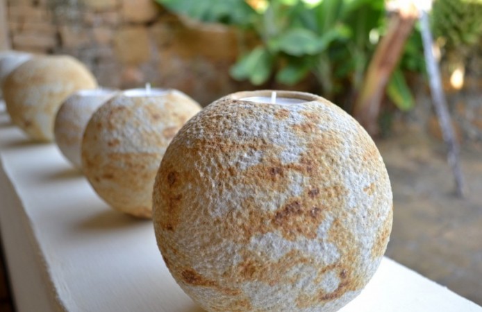 esferas en piedra